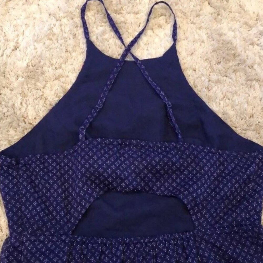American Eagle Outfitters Maxi Dress Blue Size 8 - Picture 6 of 7